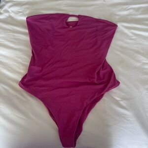 Toast Swim Keyhole Tube One Piece Purple Orchid